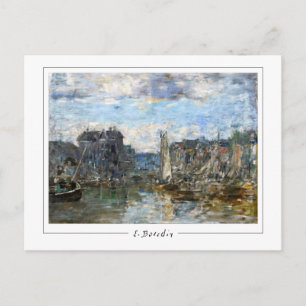 Eugène Boudin #22-2 - Fine Art Postcard Postkarte