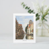 Eugène Boudin #239 - Fine Art Postcard Postkarte (Stehend Vorderseite)