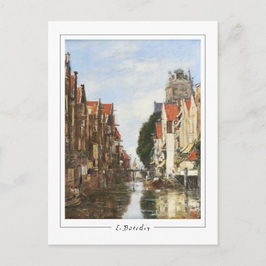 Eugène Boudin #239 - Fine Art Postcard Postkarte (Vorderseite)
