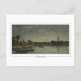 Eugène Boudin #244-2 - Fine Art Postcard Postkarte