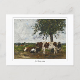 Eugène Boudin #25-2 - Fine Art Postcard Postkarte