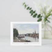 Eugène Boudin #26-2 - Fine Art Postcard Postkarte (Stehend Vorderseite)