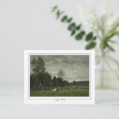 Eugène Boudin #27-2 - Fine Art Postcard Postkarte (Stehend Vorderseite)