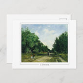 Eugène Boudin #28-2 - Fine Art Postcard Postkarte (Vorne/Hinten)