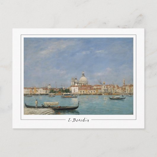 Eugène Boudin #30-2 - Fine Art Postcard Postkarte (Vorderseite)