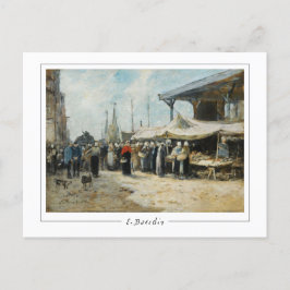 Eugène Boudin #31-2 - Fine Art Postcard Postkarte