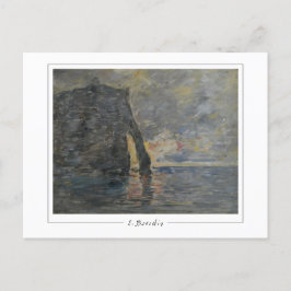 Eugène Boudin #356-2 - Fine Art Postcard Postkarte