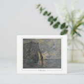 Eugène Boudin #356-2 - Fine Art Postcard Postkarte (Stehend Vorderseite)