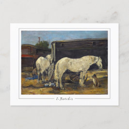 Eugène Boudin #389-2 - Fine Art Postcard Postkarte
