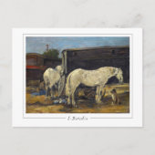 Eugène Boudin #389-2 - Fine Art Postcard Postkarte (Vorderseite)