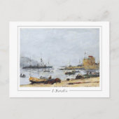 Eugène Boudin #478-2 - Fine Art Postcard Postkarte (Vorderseite)
