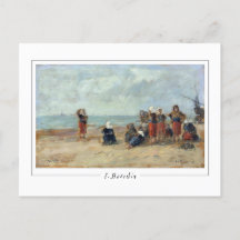 Eugène Boudin #494-2 - Fine Art Postcard