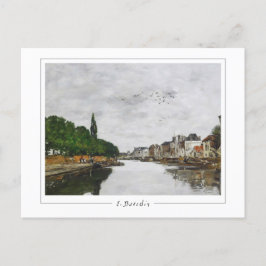 Eugène Boudin #89-2 - Fine Art Postcard Postkarte