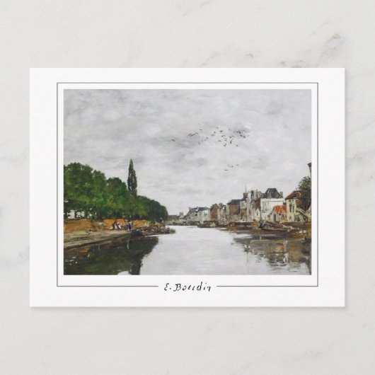 Eugène Boudin #89-2 - Fine Art Postcard Postkarte (Vorderseite)