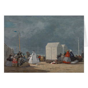 Eugene Boudin - Anfahrt Storm