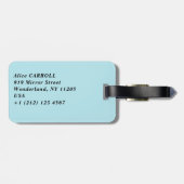 Eugene Boudin - Ansammlung am Strand Gepäckanhänger (Rückseite horizontal)