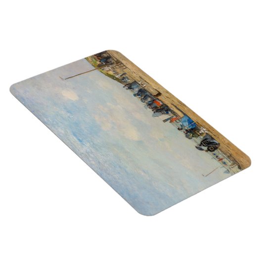 Eugene Boudin - Ansammlung am Strand Magnet (Rechte Seite)