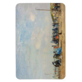 Eugene Boudin - Ansammlung am Strand Magnet (Vertikal)