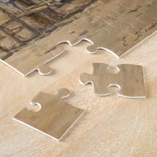 Eugene Boudin - Ansammlung am Strand Puzzle (Seite)