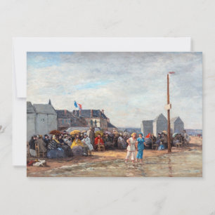 Eugene Boudin - Bathing Time at Trouville Einladung