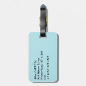 Eugene Boudin - Bathing Time at Trouville Gepäckanhänger (Rückseite vertikal)