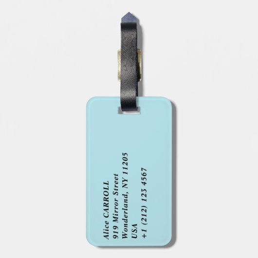 Eugene Boudin - Bathing Time at Trouville Gepäckanhänger (Rückseite vertikal)