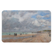 Eugene Boudin - Der Strand von Deauville Magnet (Horizontal)