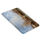 Eugene Boudin - Festival im Hafen von Honfleur Magnet (Rechte Seite)