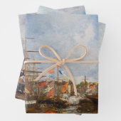 Eugene Boudin - Masterpiece Selection Geschenkpapier Set (Beispiel)
