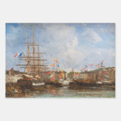 Eugene Boudin - Masterpiece Selection Geschenkpapier Set (Vorderseite)