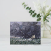 Eugene Boudin-Rough Seas Postkarte (Stehend Vorderseite)