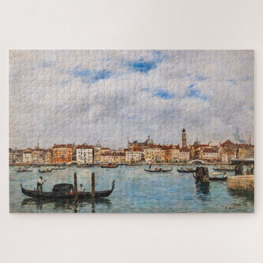 Eugene Boudin - Venedig, Riva degli Schiavoni Puzzle (Horizontal)