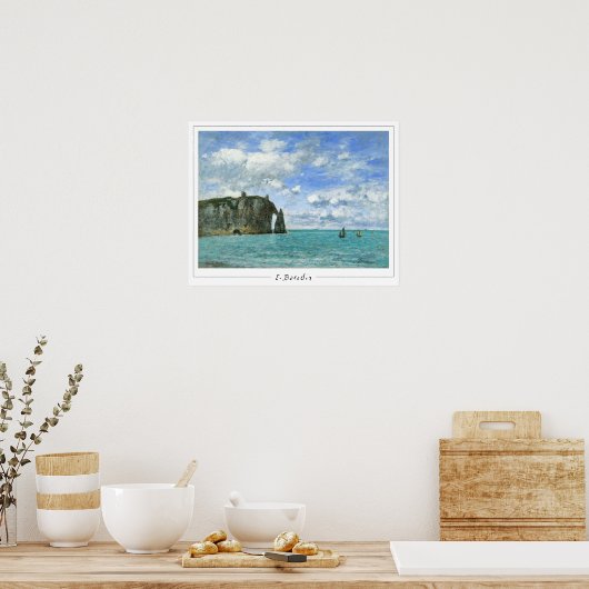 Eugène Boudin Zedign Art Poster #13 (Küche)