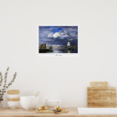Eugène Boudin Zedign Art Poster #13-2 (Küche)