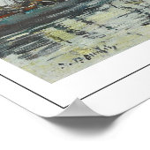 Eugène Boudin Zedign Art Poster #217-2 (Ecke)