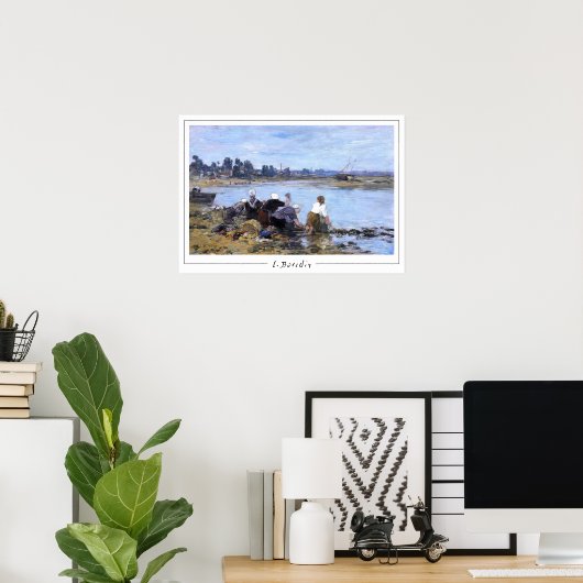 Eugène Boudin Zedign Art Poster #233 (Heimbüro)