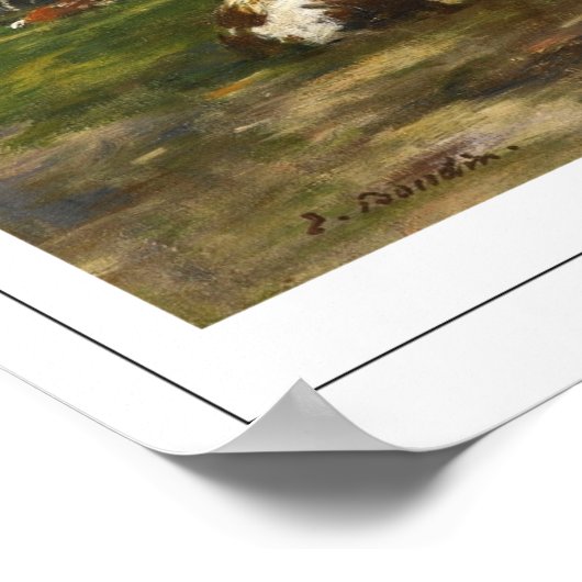 Eugène Boudin Zedign Art Poster #25-2 (Ecke)