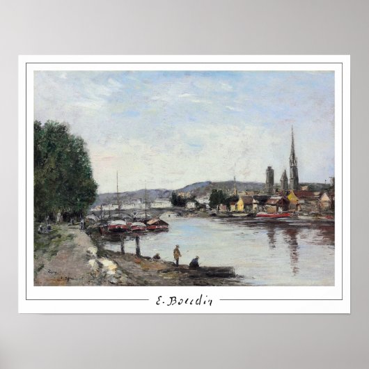 Eugène Boudin Zedign Art Poster #26-2 (Vorne)