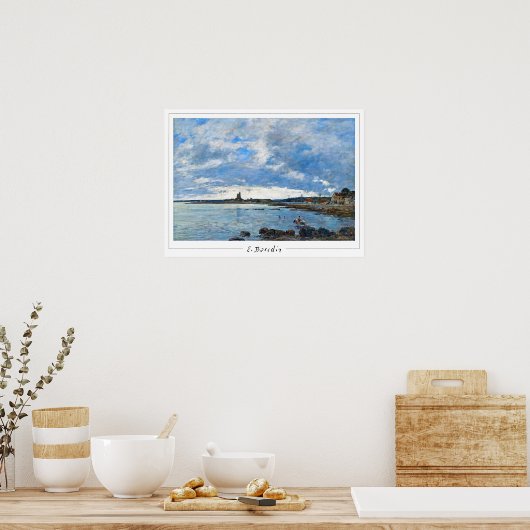 Eugène Boudin Zedign Art Poster #27 (Küche)