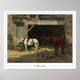 Eugène Boudin Zedign Art Poster #274-2