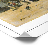 Eugène Boudin Zedign Art Poster #2-2 (Ecke)