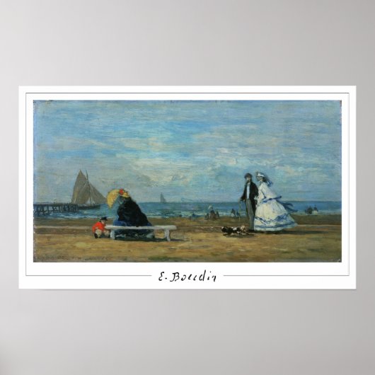 Eugène Boudin Zedign Art Poster #30 (Vorne)