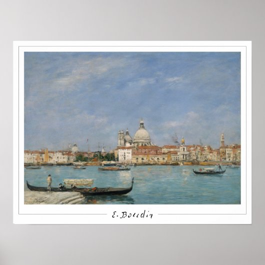 Eugène Boudin Zedign Art Poster #30-2 (Vorne)