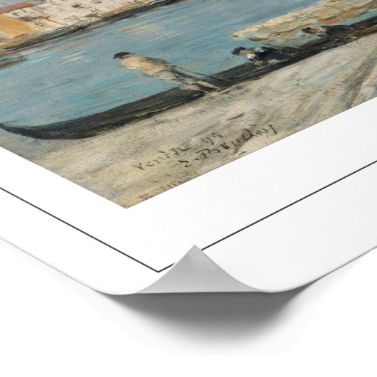 Eugène Boudin Zedign Art Poster #30-2 (Ecke)