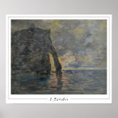 Eugène Boudin Zedign Art Poster #356-2 (Vorne)