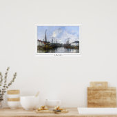 Eugène Boudin Zedign Art Poster #380 (Küche)