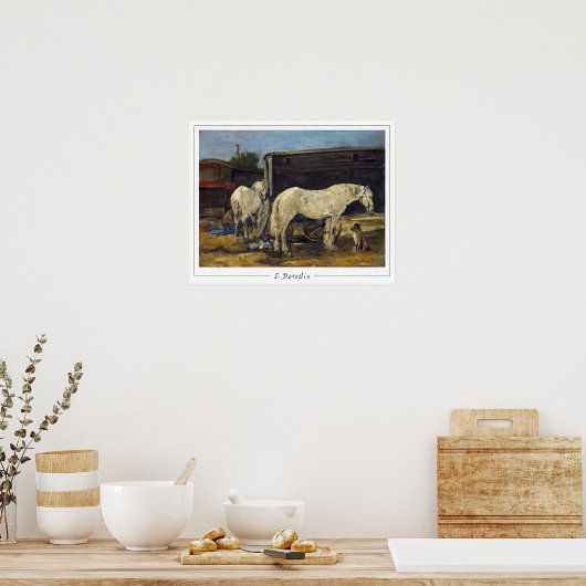 Eugène Boudin Zedign Art Poster #389-2 (Küche)