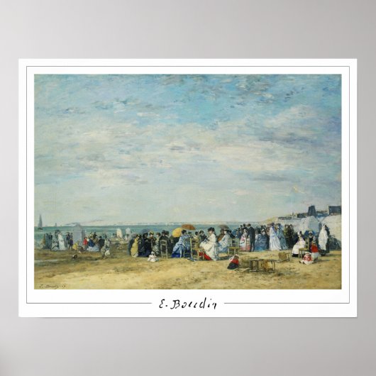 Eugène Boudin Zedign Art Poster #4 (Vorne)