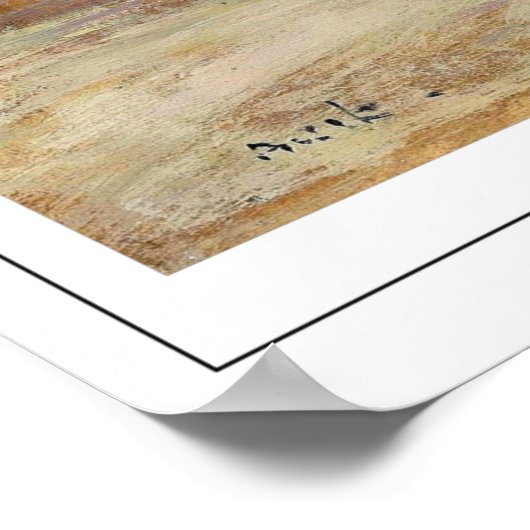 Eugène Boudin Zedign Art Poster #494-2 (Ecke)