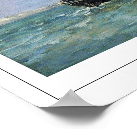 Eugène Boudin Zedign Art Poster #69-2 (Ecke)